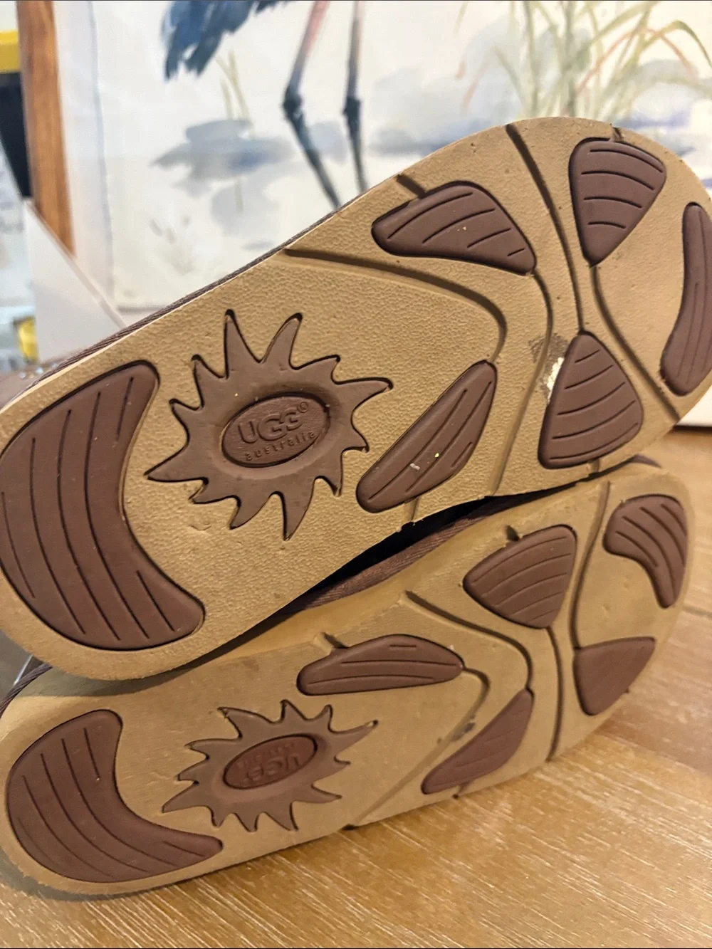 UGG brown suede